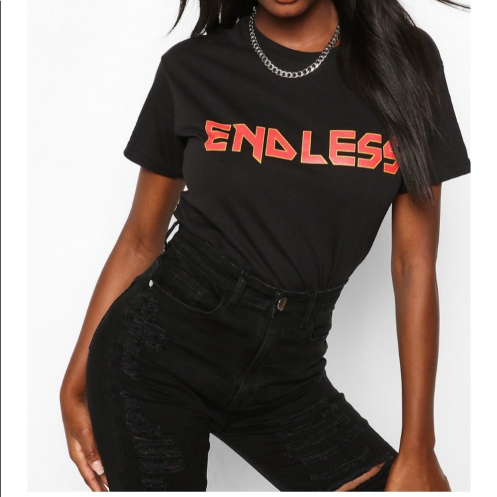 boohoo endless shirt